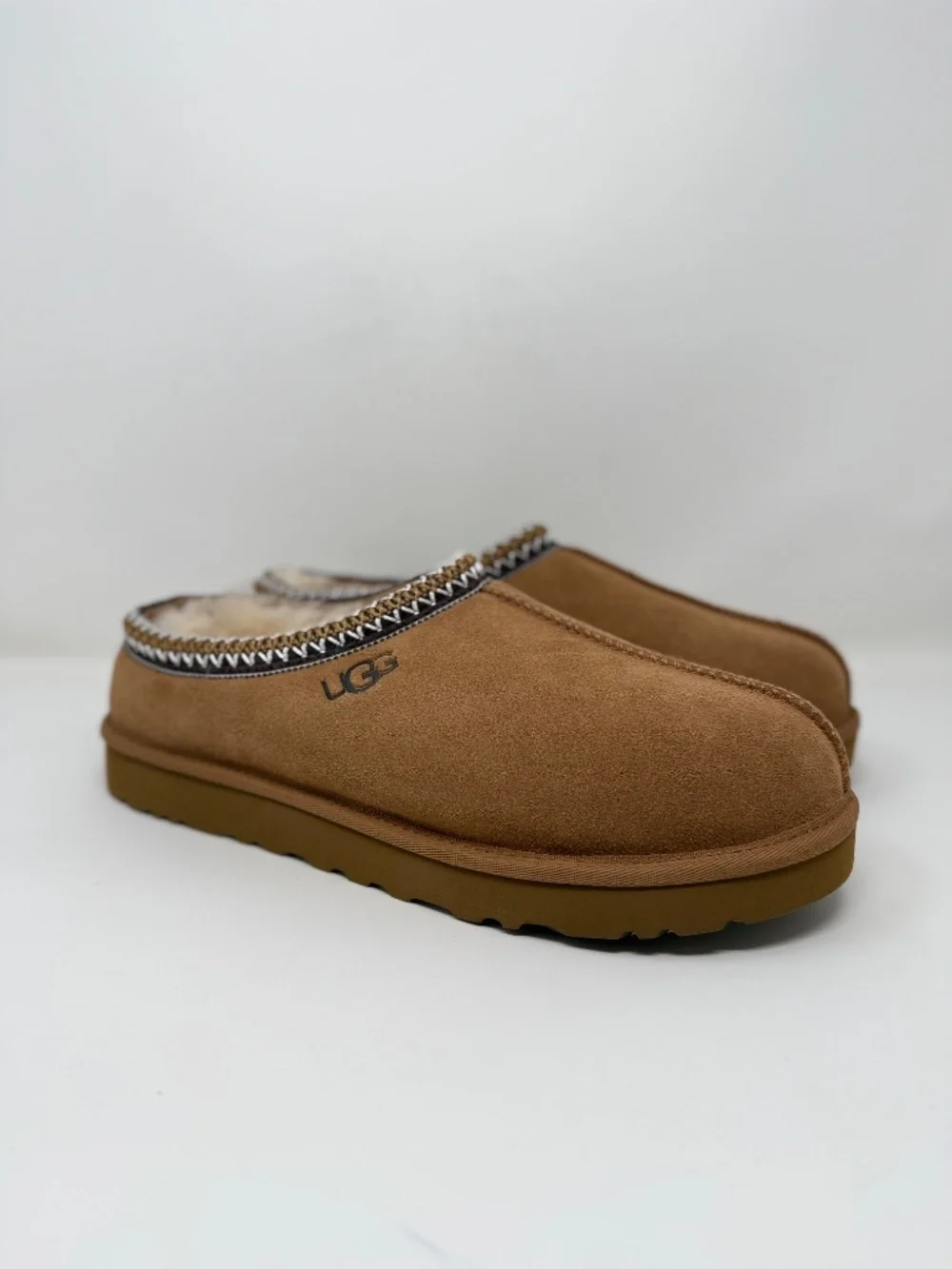New UGG Men's Tasman II Slipper Chestnut Sz 12